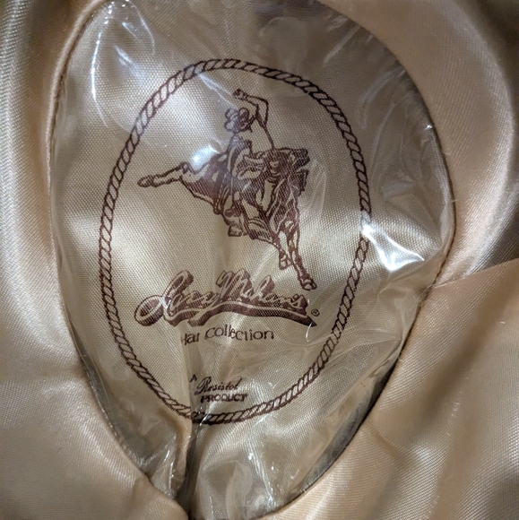Vintage Larry Mahan Hat Collection Suede Leather Resistol Product 7 1/4 main image 14
